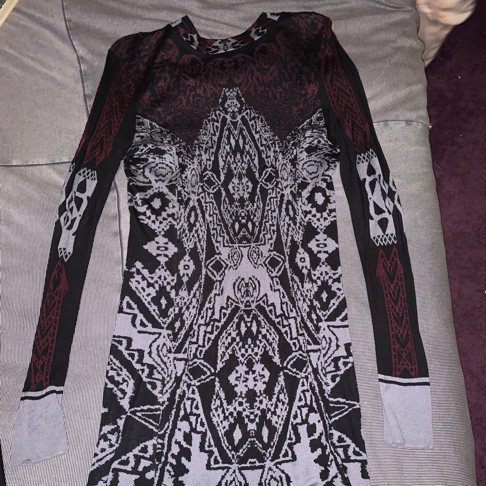 Free people long sleeve dress